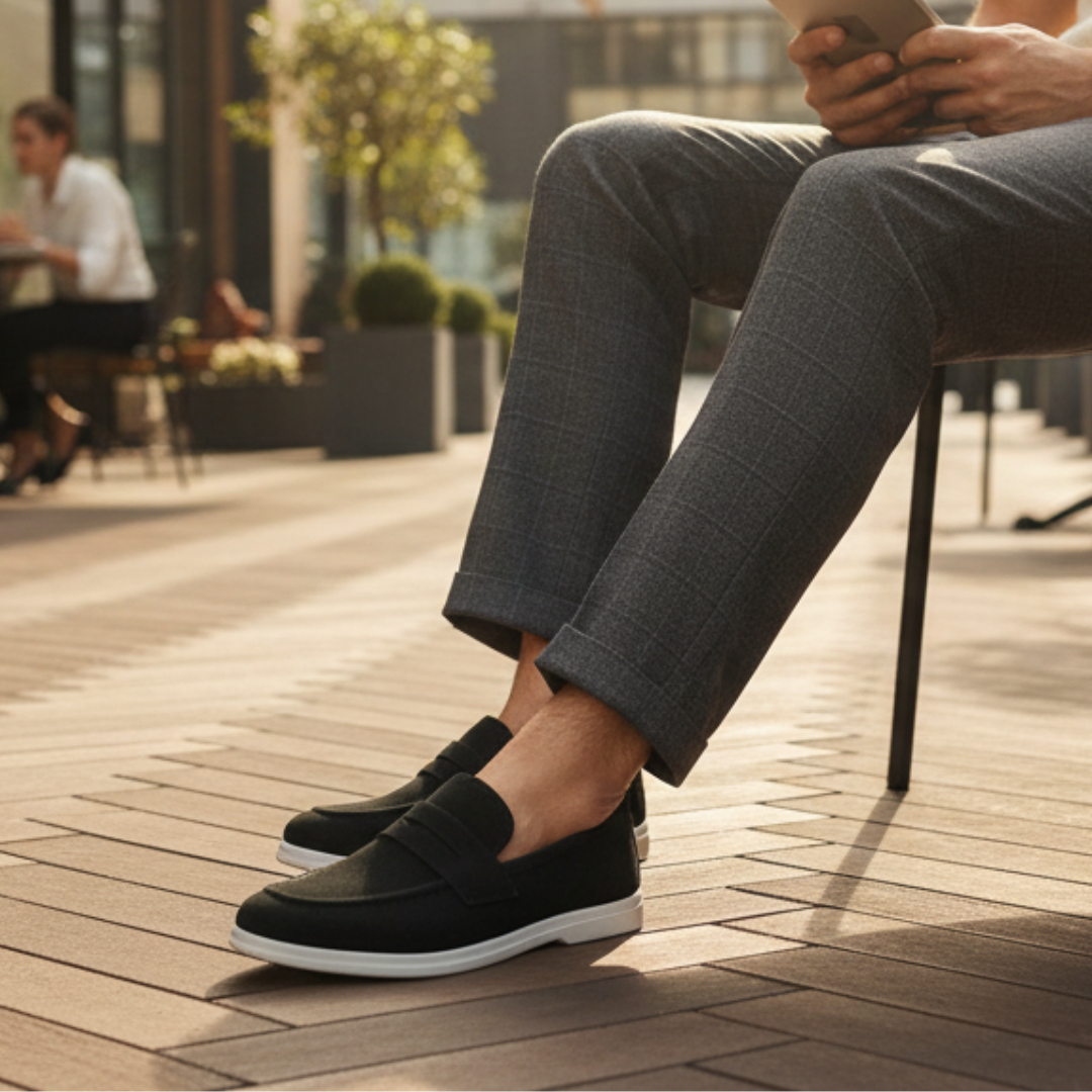 Classic Black Urban Loafers