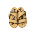 Men's Premium Dual Strap Comfort Slide Sandals – Beige