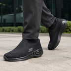 Black Air Flex l Comfort Walk Skechers