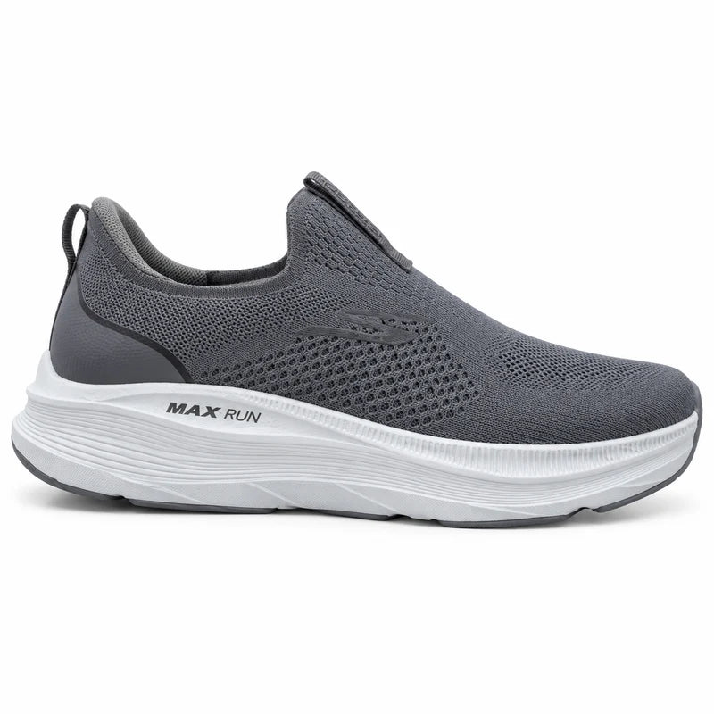 Grey AeroStride Breathable Slip-On Walking Skecher