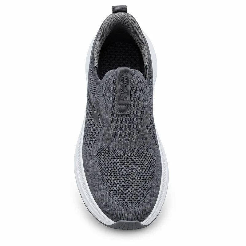 Grey AeroStride Breathable Slip-On Walking Skecher
