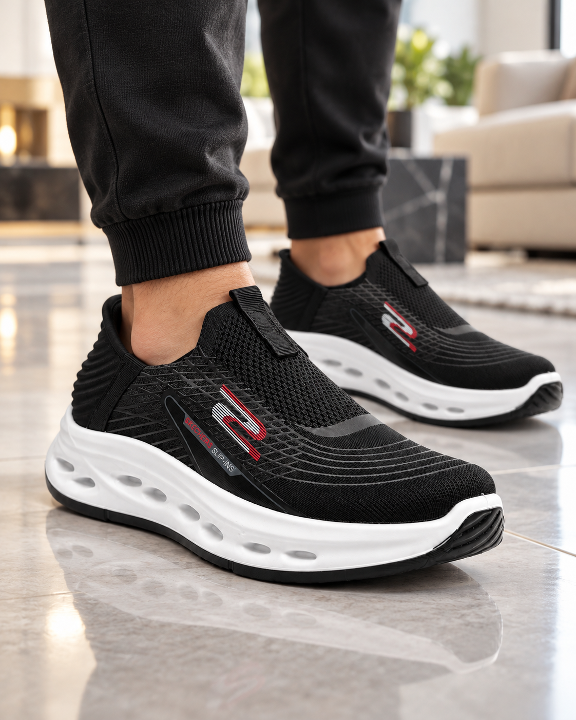 Black AirFlex Pro Skecher