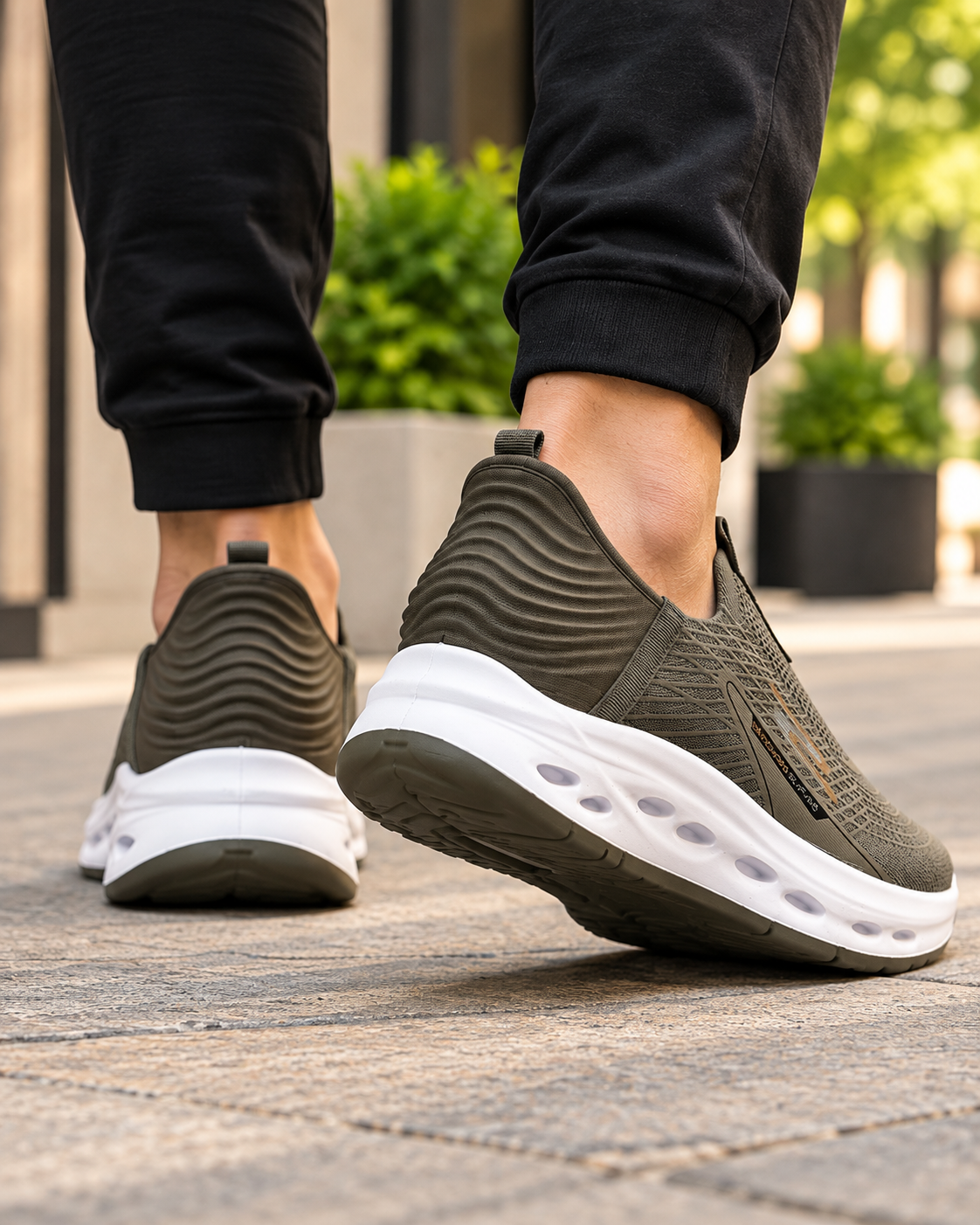 Olive Green AirFlex Pro Skecher