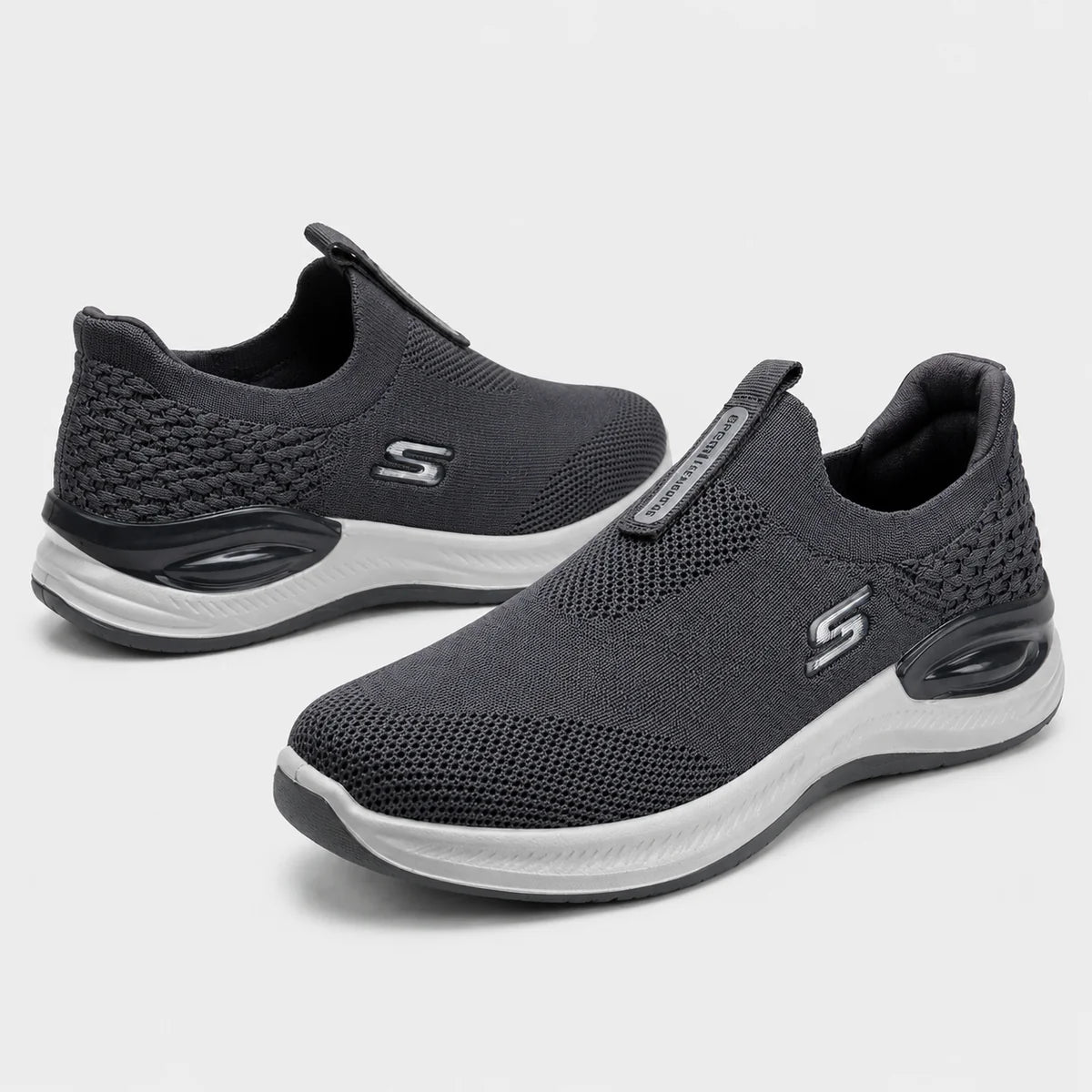 Grey Air Flex | Comfort Walk Skechers