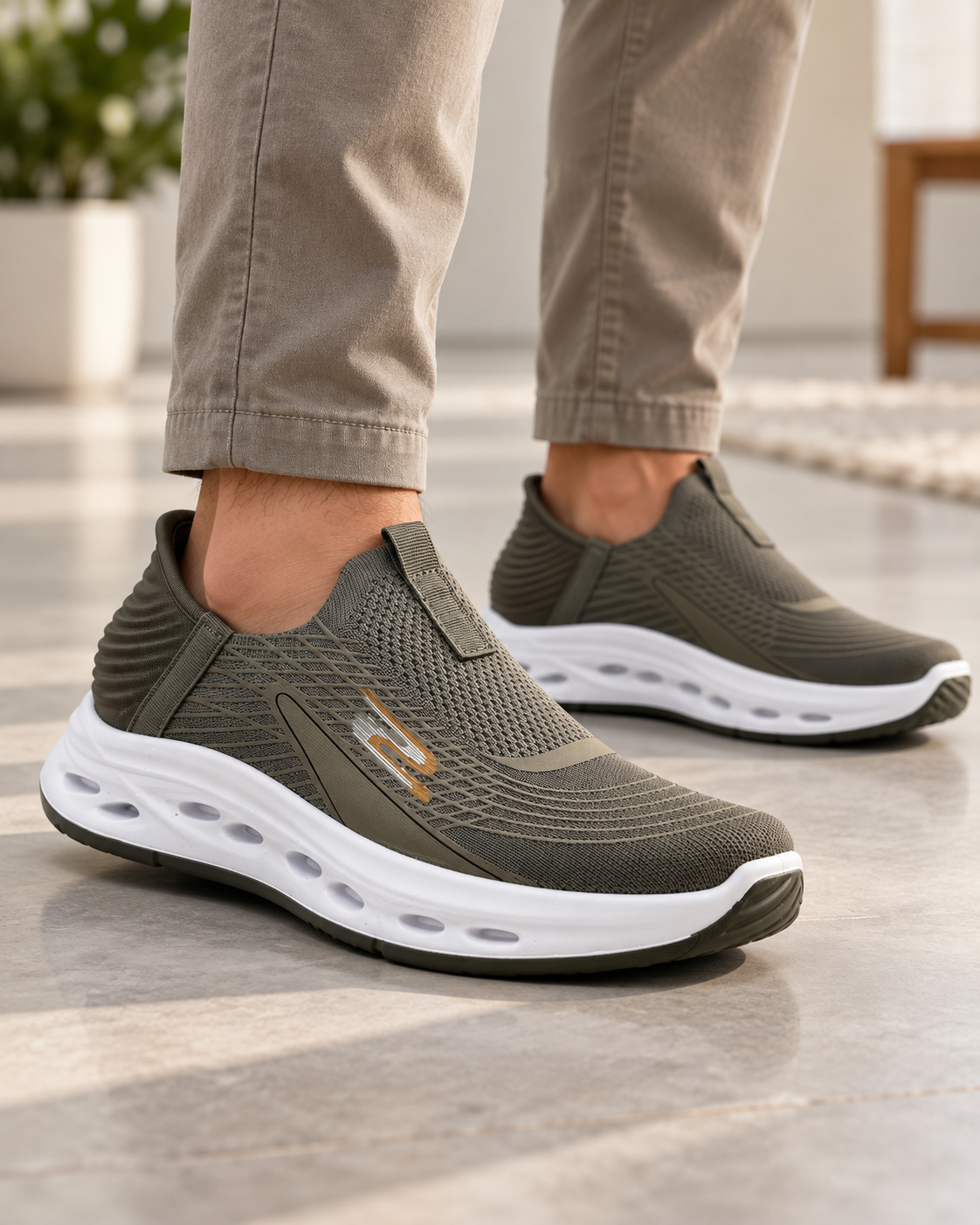 Olive Green AirFlex Pro Skecher