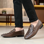 Regal Buckle Brown Loafers