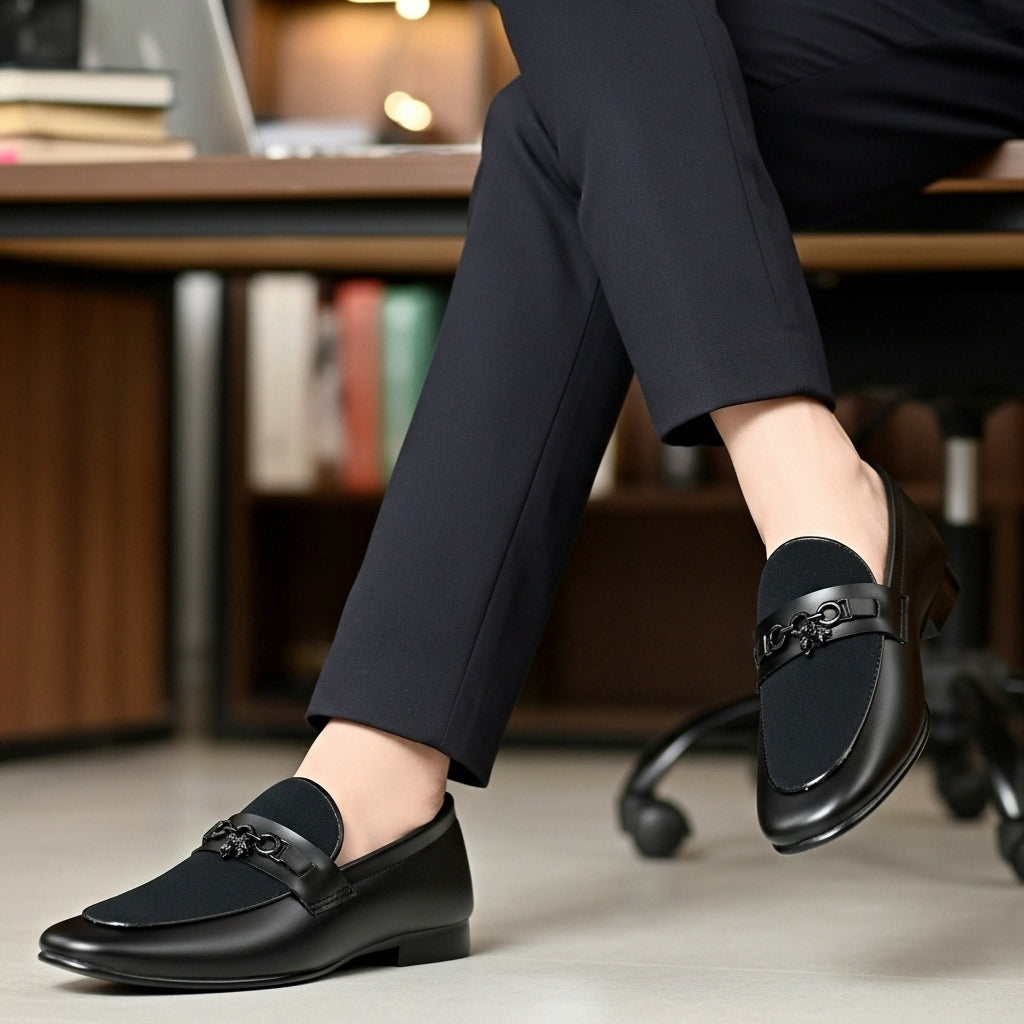 Black Suede Touch Premium Loafer