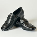 H Buckle Black Formal Loafer